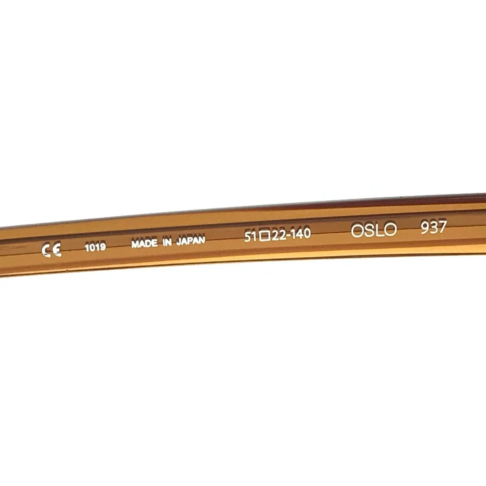 I.a. Eyeworks Eyeglasses Frames OSLO 937 Brown Horn Striped Abyssinian 51-22-140